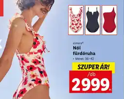 Lidl EsmaraⓇ Női fürdőruha 1db ajánlat