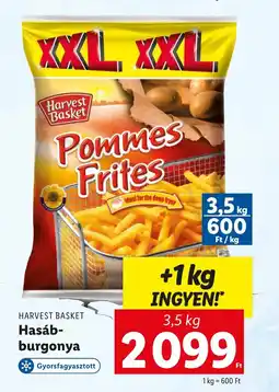 Lidl HARVEST BASKET Hasáb- burgonya 3,5kg ajánlat