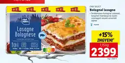CHEF SELECT Bolognai lasagne 1,15kg