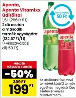 Apenta, Apenta Vitamixx üdítőital 1.5l