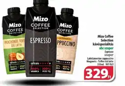 Coop Mizo Coffee Selection kávéspecialitás abc szuper 330ml ajánlat