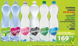 Coop Szentkirályi ásványvíz mini abc szuper ajánlat