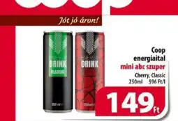 Coop Coop energiaital mini abc szuper 250ml ajánlat