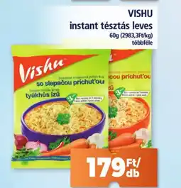 VISHU instant tésztás leves 60g