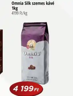 Real Omnia Silk szemes kávé 1kg ajánlat