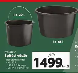 PARKSIDE® Építési vödör 1db