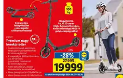 Lidl CRIVIT Prémium nagy kerekű roller ajánlat