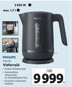 Lidl PHILIPS Vízforraló ajánlat