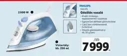 Lidl PHILIPS Gőzölős vasaló 1db ajánlat