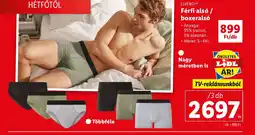 Lidl LIVERGYⓇ Férfi alsó / boxeralsó 3 db ajánlat