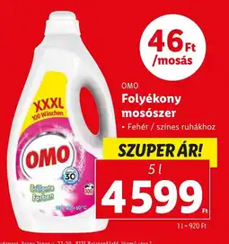 Lidl Folyékony mosószer 5L ajánlat