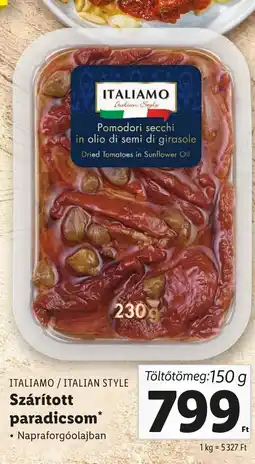 Lidl Szárított paradicsom 150g ajánlat