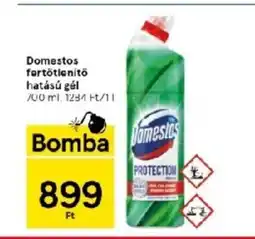 Tesco Domestos fertőtlenítő hatású gél 700 ml ajánlat