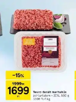 Tesco darált marhahús 500g