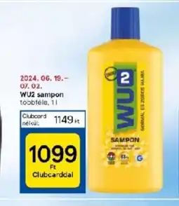 Tesco WU2 sampon 1l ajánlat