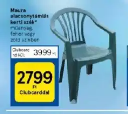 Tesco Maura alacsonytámlás kerti szék ajánlat