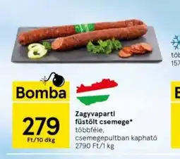 Tesco Zagyvaparti füstölt csemege ajánlat