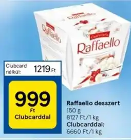Raffaello desszert 150 g