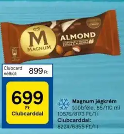 Tesco Magnum jégkrém 110 ml ajánlat