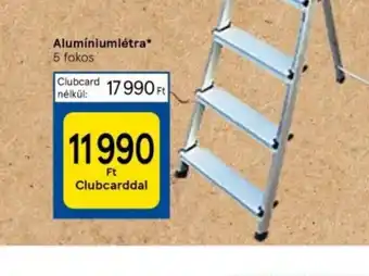 Tesco Alumíniumlétra ajánlat