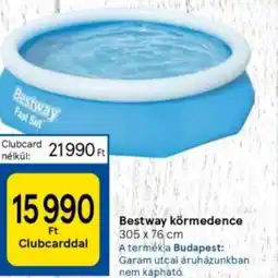Tesco Bestway körmedence ajánlat