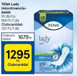 Tesco TENA Lady inkontinencia- betét ajánlat