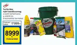Tesco Turtle Wax nyári kezdőcsomag ajánlat