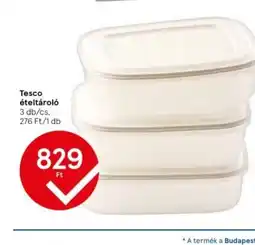Tesco ételtároló