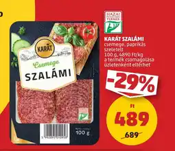 PENNY KARÁT SZALÁMI 100g ajánlat