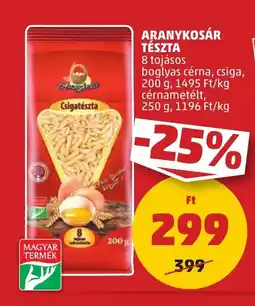 PENNY ARANYKOSÁR TÉSZTA 250g ajánlat