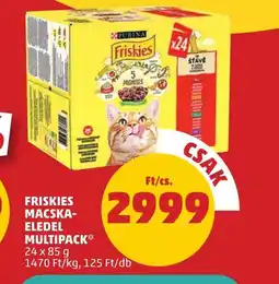 PENNY FRISKIES MACSKA- ELEDEL MULTIPACK 24x85g ajánlat