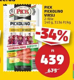 PENNY PICK PICKOLINO VIRSLI 140g ajánlat
