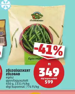 PENNY ZÖLDSÉGESKERT ZÖLDBAB 450g ajánlat