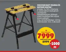 PENNY MEISTERCRAFT MUNKA ÉS BEFOGÓ ASZTAL 1db ajánlat
