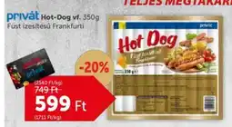 PRIVÁT Hot-Dog 350g ajánlat