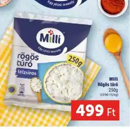 PRIVÁT Milli Rögös túró 250g ajánlat