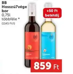 PRIVÁT BB Hosszú7vége bor 0,75l ajánlat
