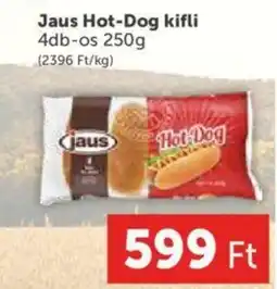 PRIVÁT Jaus Hot-Dog kifli 4db-os 250g ajánlat