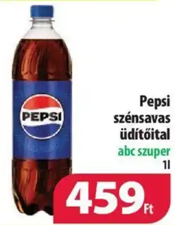 Coop Pepsi szénsavas üdítőital abc szuper 1l ajánlat