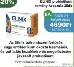 ELINIX probiotikum kemény kapszula