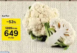 Tesco Karfiol 1 db ajánlat