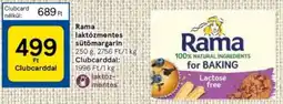 Tesco Rama laktózmentes sütőmargarin 250 g ajánlat