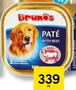 Tesco Brunos PATÉ WITH BEEF 300g ajánlat