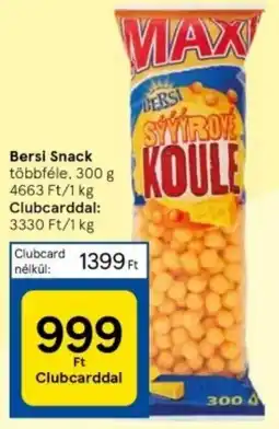 Bersi Snack többféle, 300 g