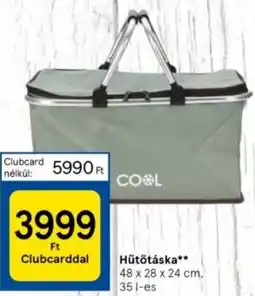 Tesco Hűtőtáska 48 x 28 x 24 cm 35l ajánlat