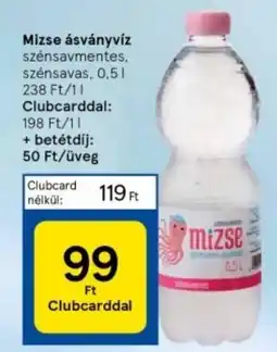 Mizse ásványvíz 0,5l