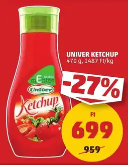 PENNY UNIVER KETCHUP 470 g ajánlat