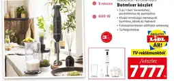 Lidl botmixer készlet ajánlat