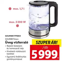 Lidl Üveg vízforraló ajánlat