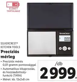 Lidl Precíziós mérleg ajánlat